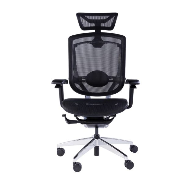 Cushioned seat and backrest provide added comfort