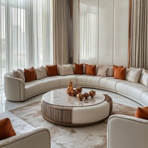 Modern Arabic Majlis Interior Design in Dubai UAE | ICF
