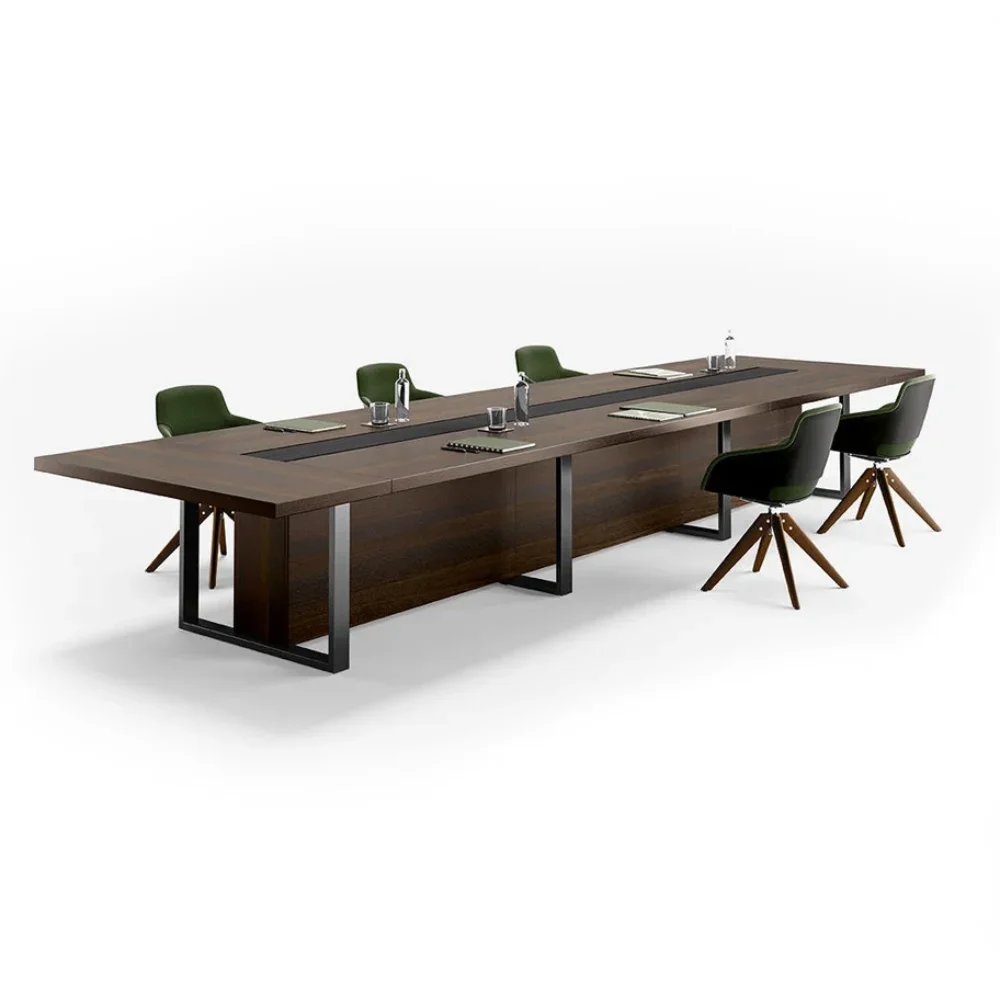Large meeting room table for corporate offices