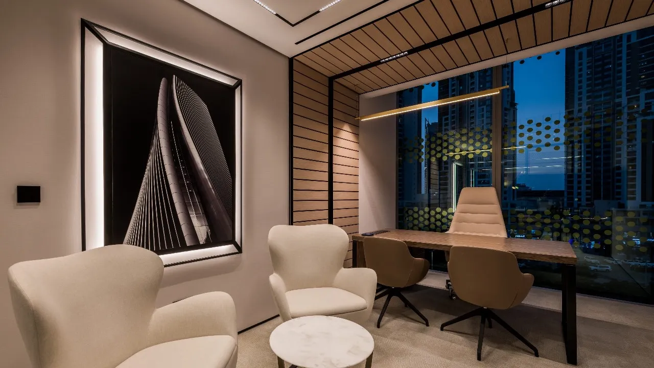 Modern CEO office in The Opus by OMNIYAT Dubai